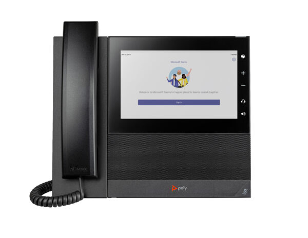 POLY CCX 600-M MEDIA PHONE+POE-E