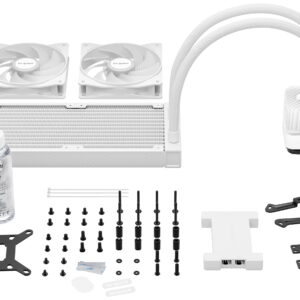be quiet! LIGHT LOOP 240mm White Processor All-in-one liquid cooler