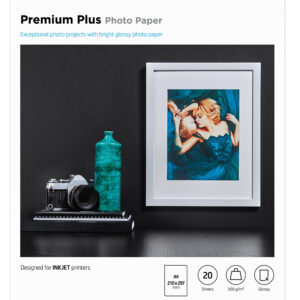 HP Premium Plus Photo Paper Glossy 300 g/m2 A4 (210 x 297 mm) 20