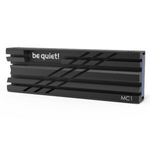 be quiet! MC1 Solid-state drive Heatsink/Radiator Black 1 pc(s)