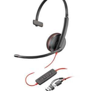 POLY BW3210 MONAURAL USB-C/A (BULK)