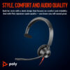 POLY BW3315-M MONAURAL USB-C/A