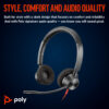 POLY BW3320-M STEREO USB-C/A