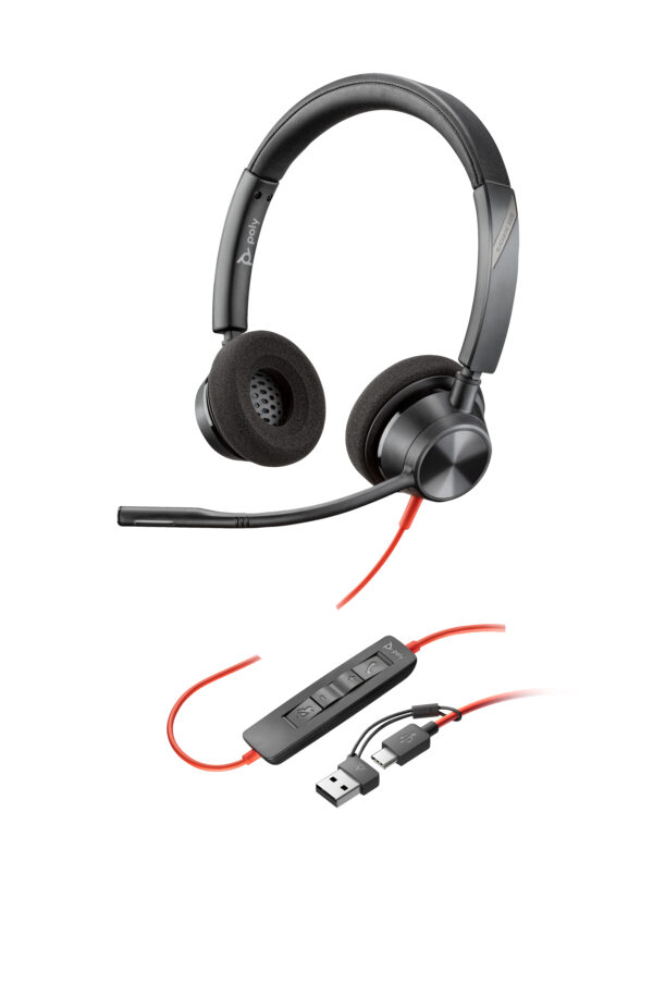 POLY BW3320 STEREO USB-C/A