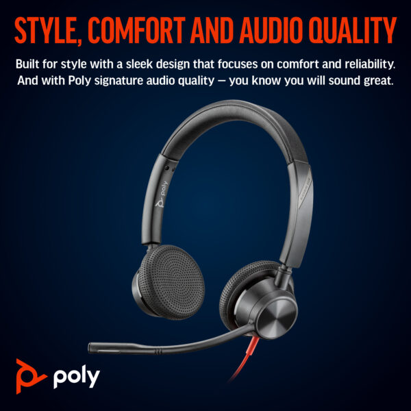 POLY BW3325-M USB-C/A HEADSET