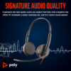 POLY BW3225 STEREO USB-C/A (BULK)