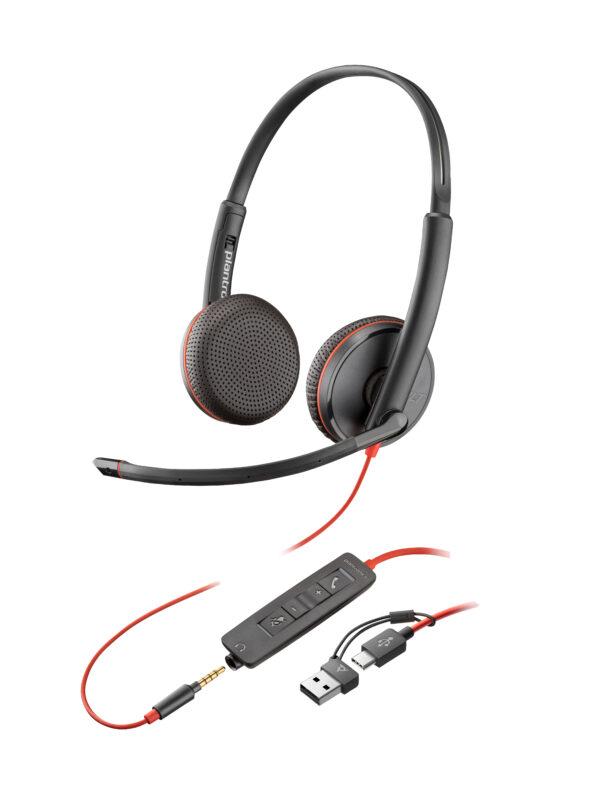POLY BW3225 STEREO USB-C/A