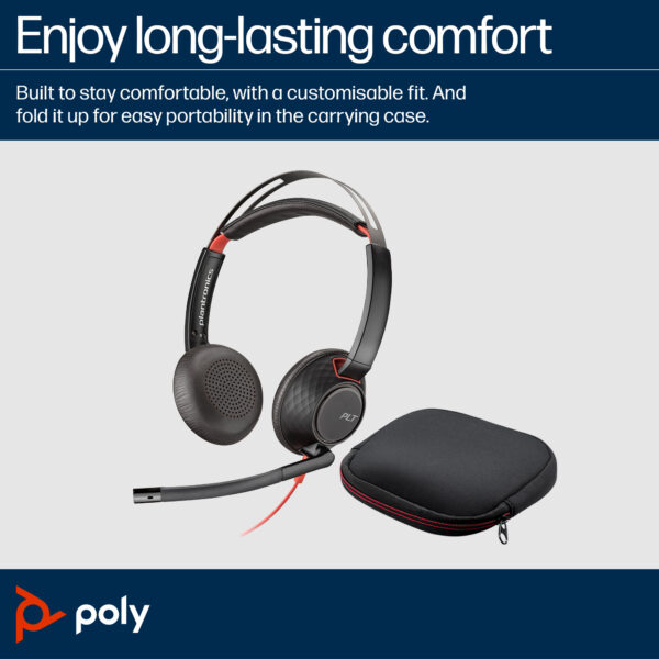 POLY BW5220 STEREO USB-C/A