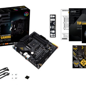 ASUS TUF GAMING B550M PLUS AMD B550 Socket AM4 micro ATX