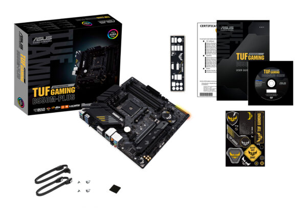 ASUS TUF GAMING B550M PLUS AMD B550 Socket AM4 micro ATX