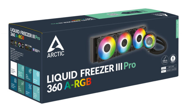 ARCTIC Liquid Freezer III Pro 360 A-RGB - Multi Compatible All-in-One