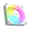 ASUS TUF GAMING TR120 ARGB 1-pack White Computer case Air cooler 12 cm ASUS TUF GAMING TR120 ARGB REVERSE 3IN1 White Computer case Air