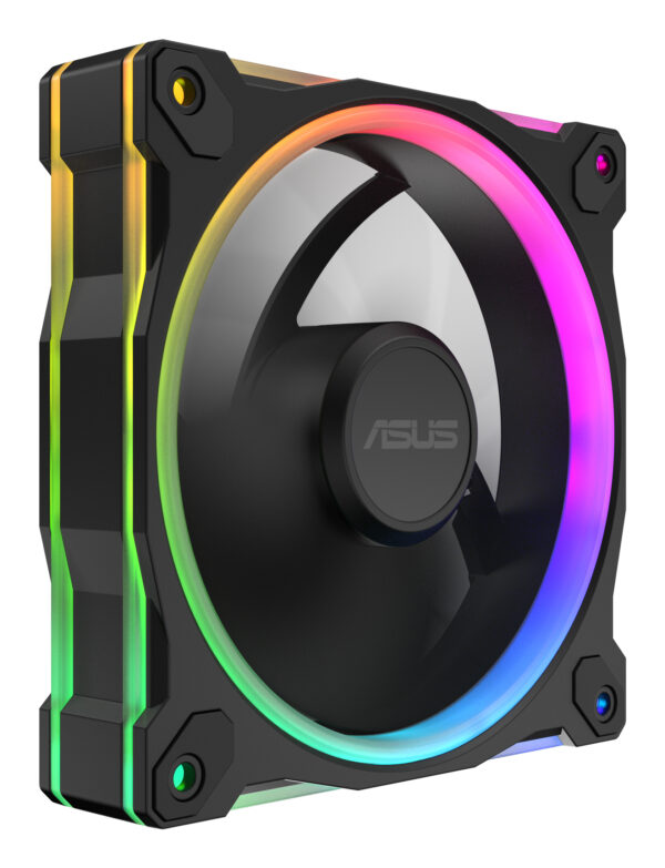ASUS Prime MR120 Fan ARGB Black 3in1 Computer case 12 cm ASUS Prime MR120 Fan ARGB Reverse Black 3in1 Computer case 12 cm 3