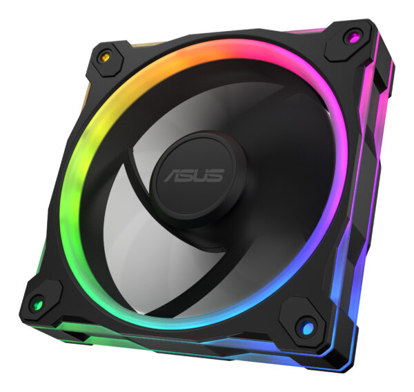 ASUS Prime MR120 Fan ARGB Reverse Black Computer case 12 cm