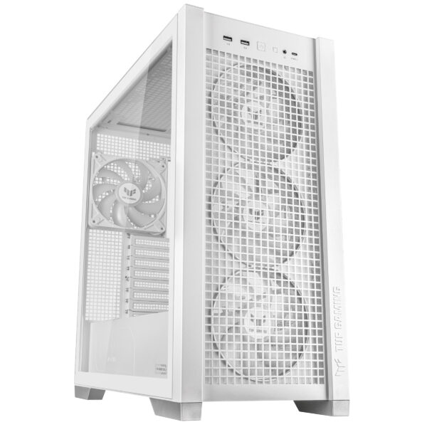 ASUS TUF Gaming GT302 ARGB Midi Tower White ASUS TUF Gaming GT302 ARGB Midi Tower White