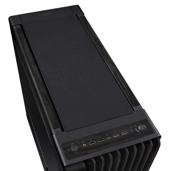 ASUS ProArt PA602 Wood Edition Midi Tower Black