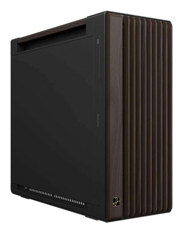 ASUS ProArt PA602 Wood Edition Modern Black - Metal Panel Midi Tower ASUS ProArt PA602 Wood Edition Modern Black - Metal Panel Midi Tower