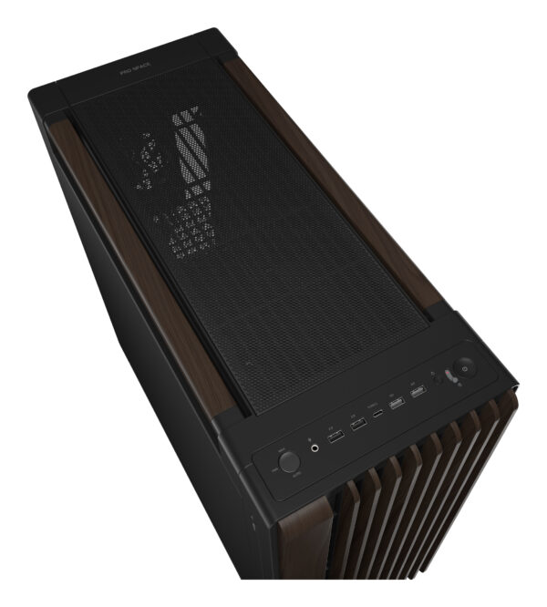 ASUS ProArt PA602 Wood Edition Modern Black - Metal Panel Midi Tower ASUS ProArt PA602 Wood Edition Modern Black - Metal Panel Midi Tower