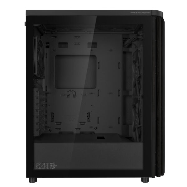 ASUS ProArt PA401 - Tempered Glass Panel Black ASUS ProArt PA401 Wood TG PWM (Black) Tower