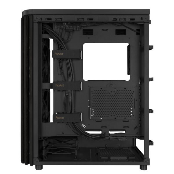 ASUS ProArt PA401 - Tempered Glass Panel Black ASUS ProArt PA401 Wood TG PWM (Black) Tower