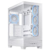 ASUS A31 Plus TG ARGB WHITE Midi Tower