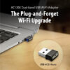 ASUS USB-AC53 Nano WLAN 867 Mbit/s ASUS USB-AC53 Nano WLAN 867 Mbit/s