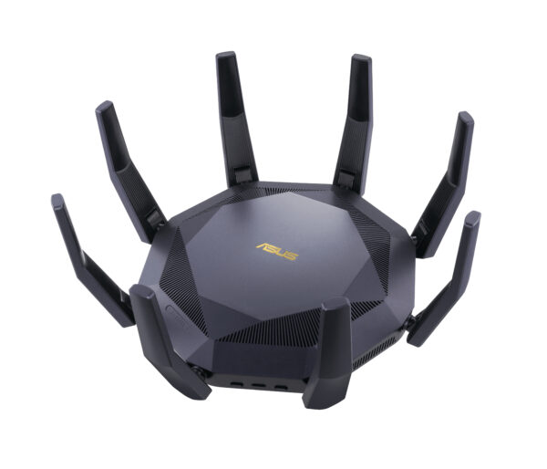 ASUS RT-AX89X AX6000 AiMesh wireless router Ethernet Dual-band (2.4 ASUS RT-AX89X AX6000 AiMesh wireless router Ethernet Dual-band (2.4