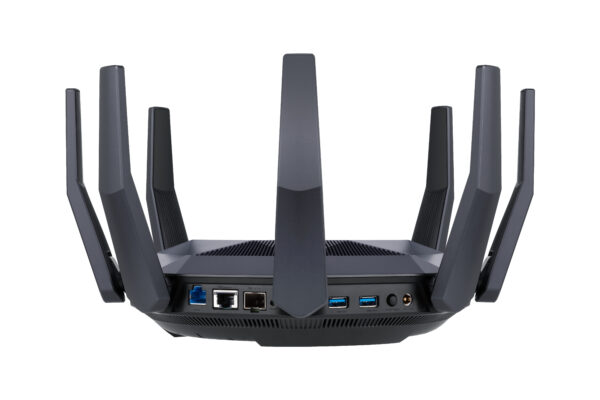 ASUS RT-AX89X AX6000 AiMesh wireless router Ethernet Dual-band (2.4 ASUS RT-AX89X AX6000 AiMesh wireless router Ethernet Dual-band (2.4