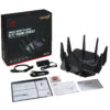 ASUS GT-AXE11000 wireless router Gigabit Ethernet Tri-band (2.4 GHz ASUS GT-AXE11000 wireless router Gigabit Ethernet Tri-band (2.4 GHz