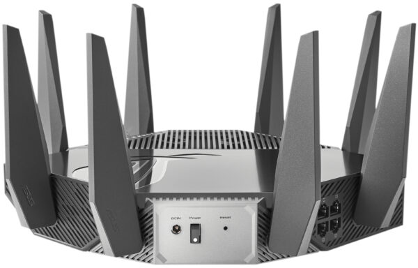 ASUS GT-AXE11000 wireless router Gigabit Ethernet Tri-band (2.4 GHz ASUS GT-AXE11000 wireless router Gigabit Ethernet Tri-band (2.4 GHz