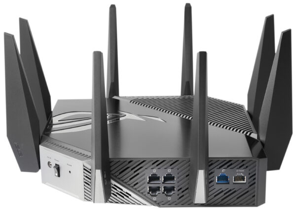 ASUS GT-AXE11000 wireless router Gigabit Ethernet Tri-band (2.4 GHz ASUS GT-AXE11000 wireless router Gigabit Ethernet Tri-band (2.4 GHz