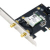 ASUS PCE-AX1800 BT5.2 Internal WLAN / Bluetooth 1775 Mbit/s ASUS PCE-AX1800 BT5.2 Internal WLAN / Bluetooth 1775 Mbit/s