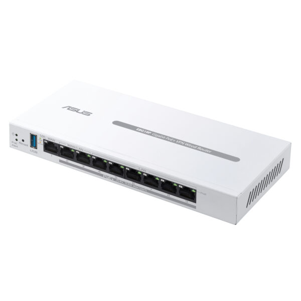 ASUS ExpertWiFi EBG19P wired router Gigabit Ethernet White ASUS ExpertWiFi EBG19P wired router Gigabit Ethernet White