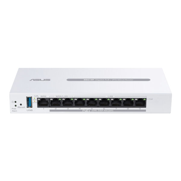 ASUS ExpertWiFi EBG19P wired router Gigabit Ethernet White ASUS ExpertWiFi EBG19P wired router Gigabit Ethernet White
