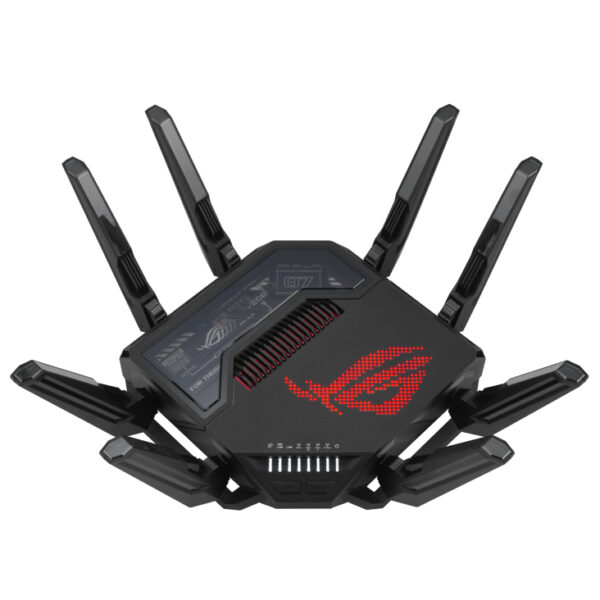 ASUS ROG Rapture GT-BE98 wireless router 10 Gigabit Ethernet ASUS ROG Rapture GT-BE98 wireless router 10 Gigabit Ethernet