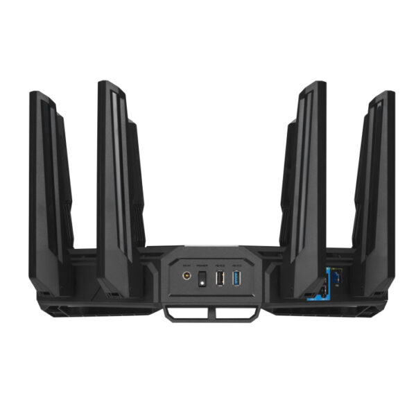 ASUS ROG Rapture GT-BE98 wireless router 10 Gigabit Ethernet ASUS ROG Rapture GT-BE98 wireless router 10 Gigabit Ethernet