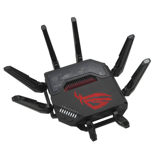 ASUS ROG Rapture GT-BE98 wireless router 10 Gigabit Ethernet ASUS ROG Rapture GT-BE98 wireless router 10 Gigabit Ethernet
