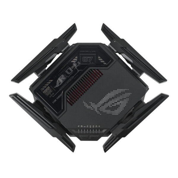 ASUS ROG Rapture GT-BE98 wireless router 10 Gigabit Ethernet ASUS ROG Rapture GT-BE98 wireless router 10 Gigabit Ethernet