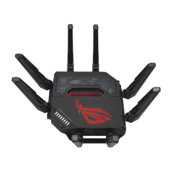 ASUS ROG Rapture GT-BE98 wireless router 10 Gigabit Ethernet ASUS ROG Rapture GT-BE98 wireless router 10 Gigabit Ethernet