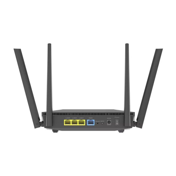 ASUS RT-AX52 wireless router Gigabit Ethernet Dual-band (2.4 GHz / 5 ASUS RT-AX52 wireless router Gigabit Ethernet Dual-band (2.4 GHz / 5