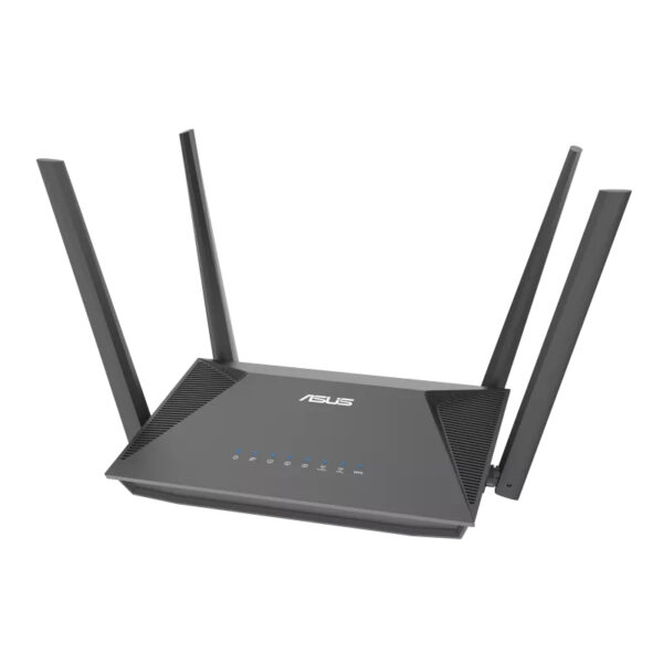 ASUS RT-AX52 wireless router Gigabit Ethernet Dual-band (2.4 GHz / 5 ASUS RT-AX52 wireless router Gigabit Ethernet Dual-band (2.4 GHz / 5