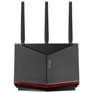 ASUS RT-BE86U wireless router 10 Gigabit Ethernet Dual-band (2.4 GHz ASUS RT-BE86U wireless router 10 Gigabit Ethernet Dual-band (2.4 GHz
