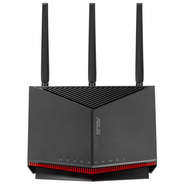 ASUS RT-BE86U wireless router 10 Gigabit Ethernet Dual-band (2.4 GHz ASUS RT-BE86U wireless router 10 Gigabit Ethernet Dual-band (2.4 GHz