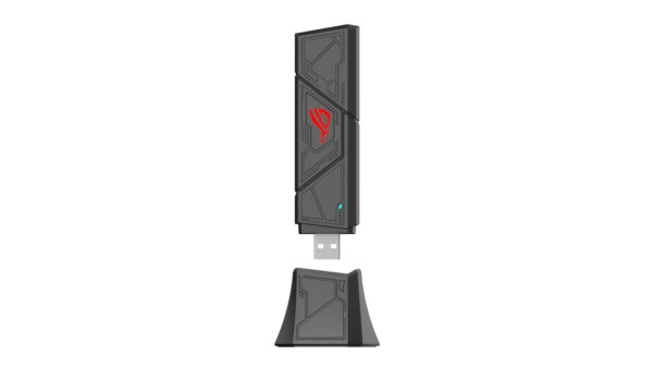 ASUS ROG USB-BE92 Wifi 7 BE6500 Tri-Band USB Adapter WLAN 6500 Mbit/s ASUS ROG USB-BE92 Wifi 7 BE6500 Tri-Band USB Adapter WLAN 6500 Mbit/s