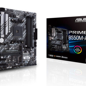 ASUS PRIME B550M-A AMD B550 Socket AM4 micro ATX ASUS PRIME B550M-A AMD B550 Socket AM4 micro ATX