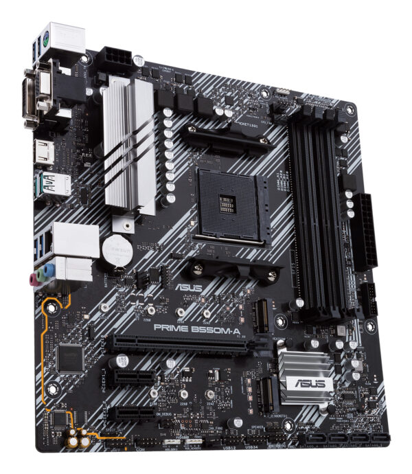 ASUS Prime B550M-A/CSM AMD B550 Socket AM4 micro ATX ASUS Prime B550M-A/CSM AMD B550 Socket AM4 micro ATX