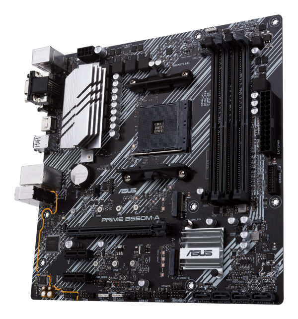 ASUS Prime B550M-A/CSM AMD B550 Socket AM4 micro ATX ASUS Prime B550M-A/CSM AMD B550 Socket AM4 micro ATX