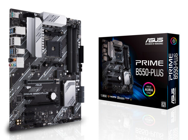 ASUS PRIME B550-PLUS AMD B550 Socket AM4 ATX ASUS PRIME B550-PLUS AMD B550 Socket AM4 ATX