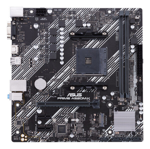 ASUS PRIME A520M-K AMD A520 Socket AM4 micro ATX ASUS PRIME A520M-K AMD A520 Socket AM4 micro ATX