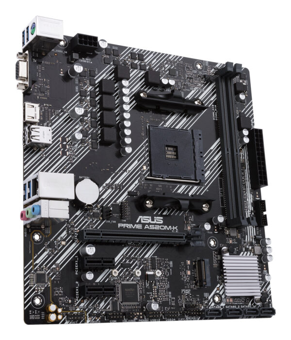 ASUS PRIME A520M-K AMD A520 Socket AM4 micro ATX ASUS PRIME A520M-K AMD A520 Socket AM4 micro ATX